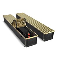 Внутрипольный конвектор Royal Thermo Atrium 150/200/2900-DG-U-AU