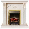 Каминокомплект RealFlame Corfino WT с очагом Fobos Lux Brass S