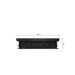 Внутрипольный конвектор Royal Thermo Atrium 75/300/2300-DG-U-NA
