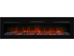 Каминокомплект Firelight Stretto Long с очагом Electrolux Infinity EFP/P-1600ULS белый