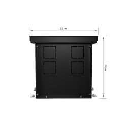 Внутрипольный конвектор Royal Thermo Atrium 190/200/900-DG-U-AU
