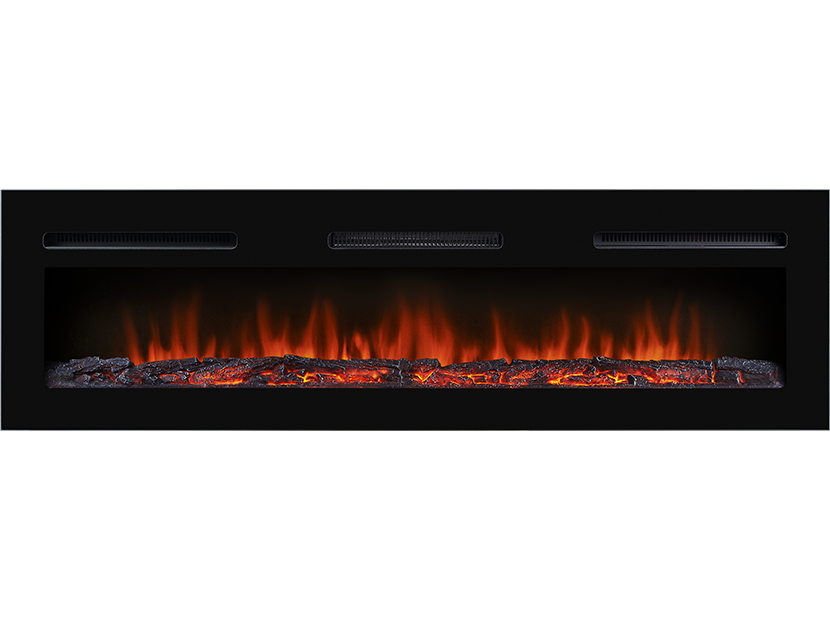 Каминокомплект Firelight Canto Long с очагом Electrolux Infinity EFP/P-1600ULS графит/черный