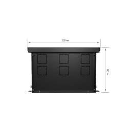 Внутрипольный конвектор Royal Thermo Atrium 190/300/2900-DG-U-BL