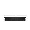Внутрипольный конвектор Royal Thermo Atrium 75/300/2300-DG-U-BL