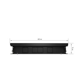Внутрипольный конвектор Royal Thermo Atrium 75/300/2300-DG-U-BL