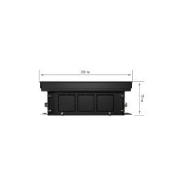 Внутрипольный конвектор Royal Thermo Atrium 75/200/1300-DG-U-LB