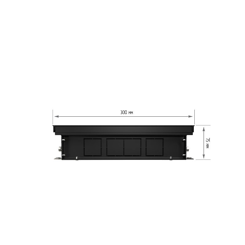 Внутрипольный конвектор Royal Thermo Atrium 75/300/2300-DG-U-AU