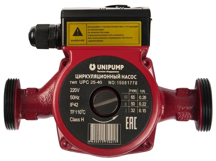 Циркуляционный насос Unipump UPC 25-80 180