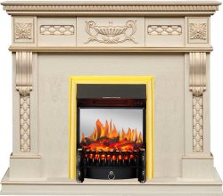 Каминокомплект Royal Flame Corsica c очагом Fobos FX M Brass