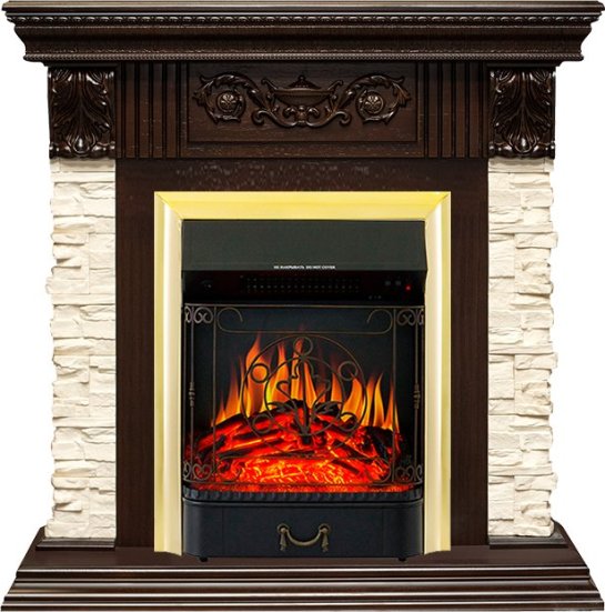 Каминокомплект Royal Flame Luxemburg с очагом Majestic FX Brass