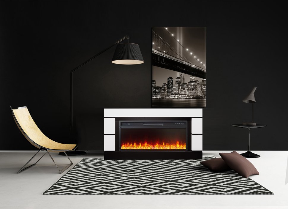 Каминокомплект Royal Flame Modern CRM (Разборный) с очагом Vision 42 LED