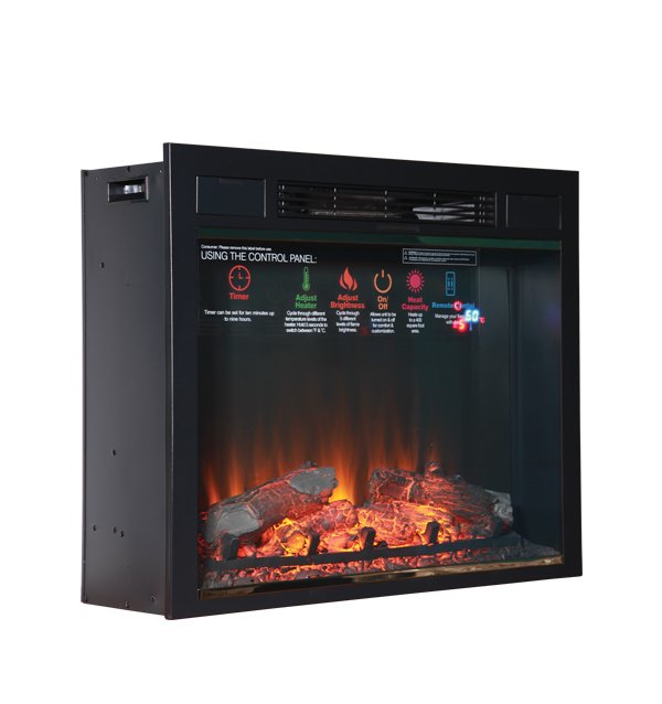 Каминокомплект Interflame Экстер угловой махагон с очагом Sirius 30 LED FX Black