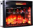 Каминокомплект Interflame Экстер сланец темный дуб с очагом Panoramic 06 25 LED FX QZ