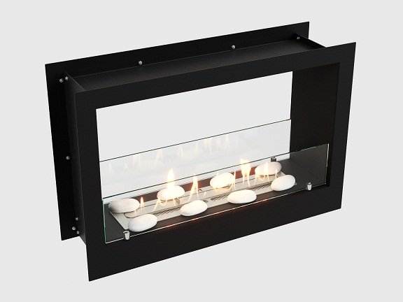 Встроенный биокамин Lux Fire Сквозной 730 S ВБКС-730S