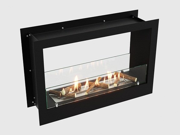 Встроенный биокамин Lux Fire Сквозной 730 S ВБКС-730S