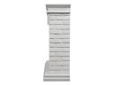 Каминокомплект Firelight Bricks 25 с очагом Electrolux EFP/P-2520LS камень белый/белая эмаль